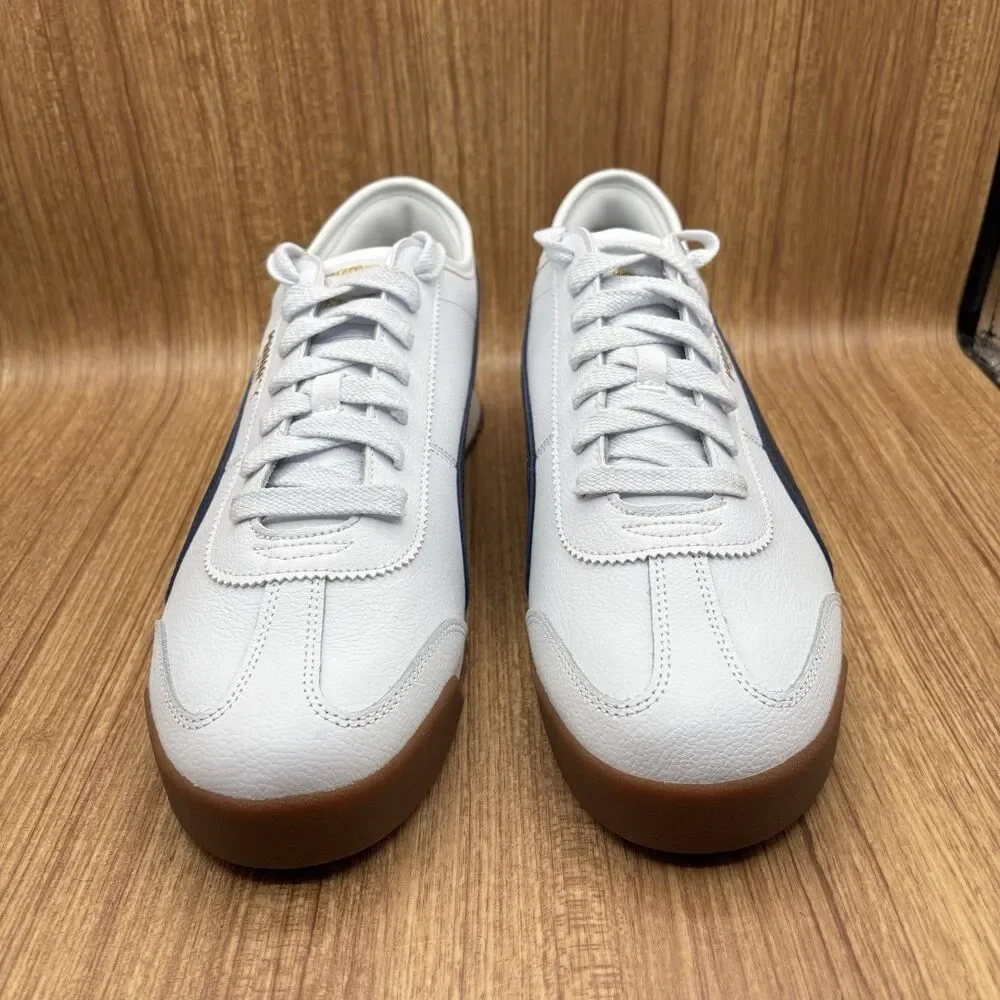 Puma Roma '68 Revival -‎ White Club Navy Men’s Size 14 Sneakers NEW